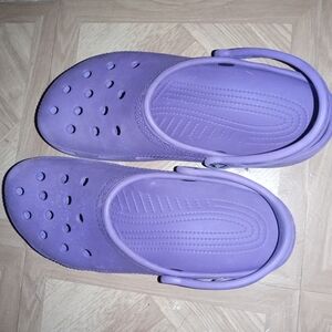 CROCS Purple Mules & Clogs